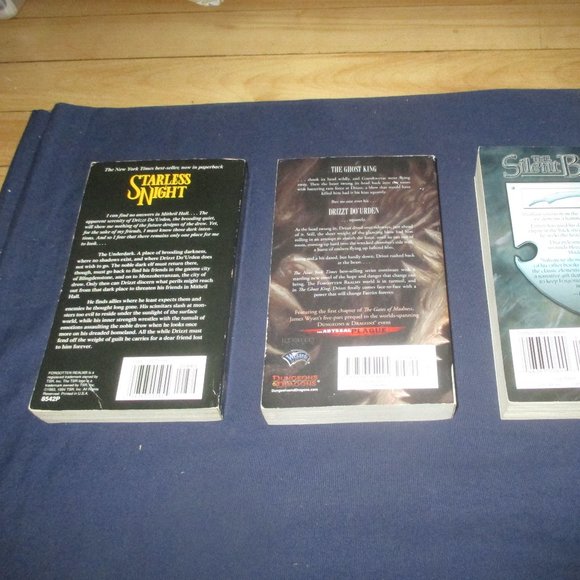 Lot of 3 Forgotten Realms Paperback Books (R.A. Salvatore 1990s-2010s) - Picture 2 of 4
